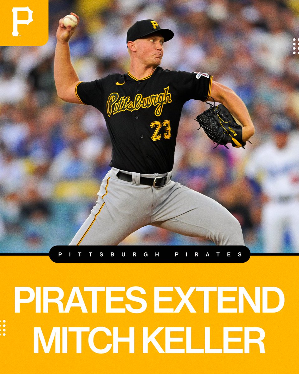 MLB (@mlb) on Twitter photo Pirates, RHP Mitch Keller reportedly agree to 5-year extension, per multiple reports including MLB.com's <a href="/AlexJStumpf/">Alex Stumpf</a>. Pirates, RHP Mitch Keller reportedly agree to 5-year extension, per multiple reports including MLB.com's <a href="/AlexJStumpf/">Alex Stumpf</a>.