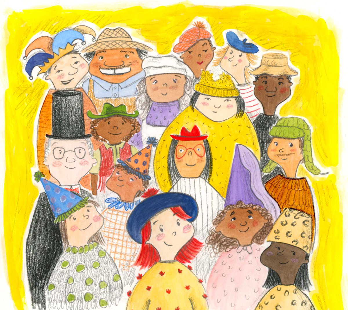 How many hats is JUST ENOUGH HATS? For hat lover, Pippa Pratt, 16 is just enough—but when she cannot choose only one to wear and wears them all at once, a strong wind knocks the stack off her head and onto the heads of passersby. Can Pippa manage with just one hat? #PBPitch