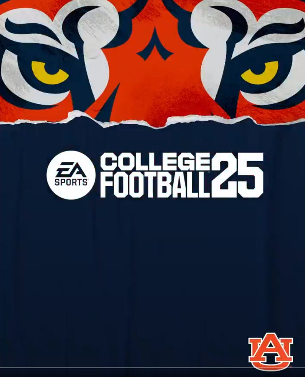 Clintau24's tweet photo. because there's no more identifiable Auburn branding mark than the tiger eyes logo... https://t.co/5k48RAyVlj