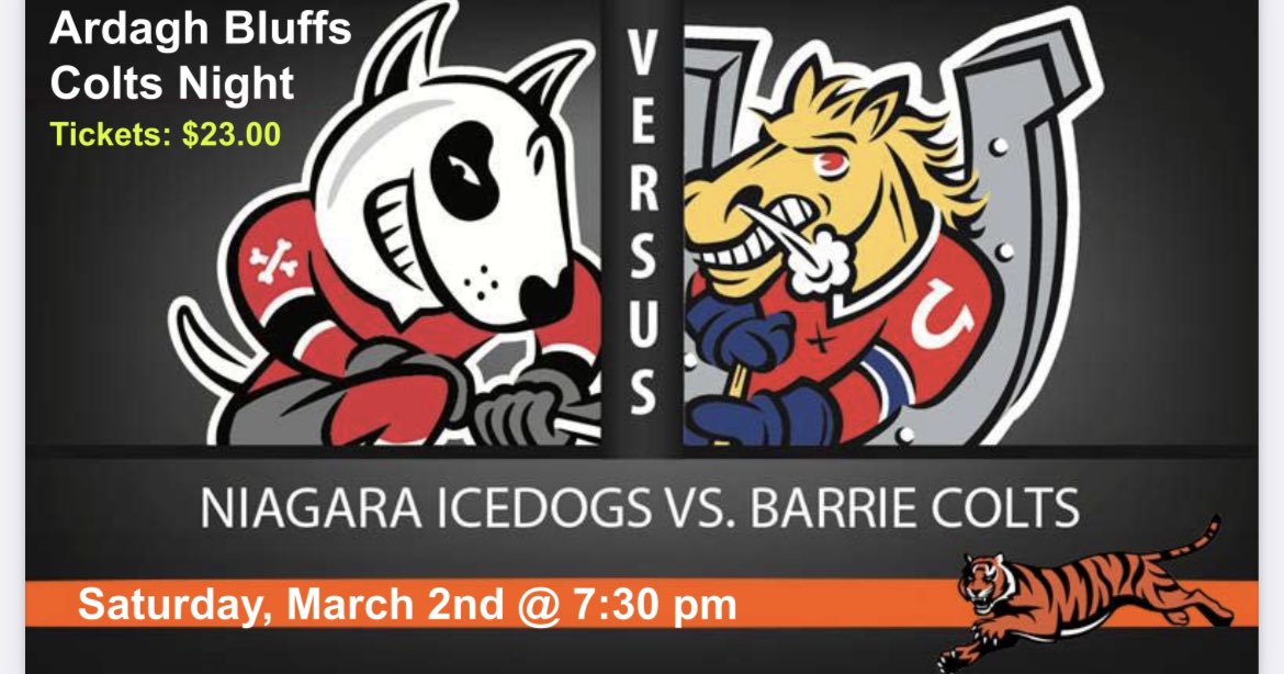Today is the last day to purchase Barrie Colts tickets on School Cash Online!