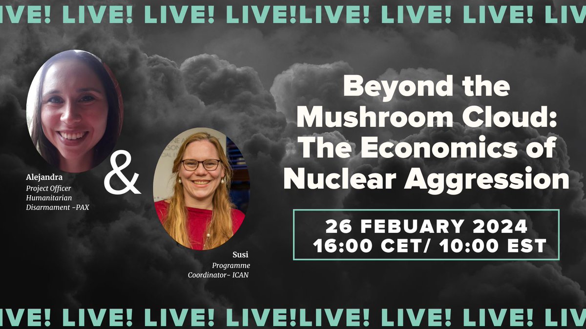 As shown in the latest report by PAX and @nuclearban, the number of investors in the nuclear weapon industry continues to fall. On Monday, we will further discuss the report’s findings during a LinkedIn live. Will you join us? linkedin.com/events/beyondt…