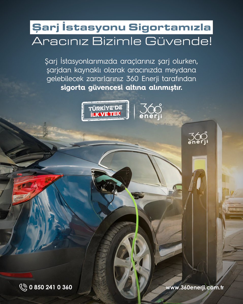 Şarj İstasyonu Sigortamızla
Aracınız Bizimle Güvende