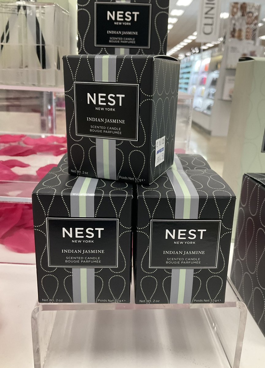 CMPexchange's tweet photo. Introducing the Indian Jasmine collection by Nest New York. You will love the combination of Indian Jasmine, red berries, pink pepper, and bergamot. 

#fortcampbellexchange 
#nestnewyork
#scentyourworld https://t.co/E93mDQyb2F