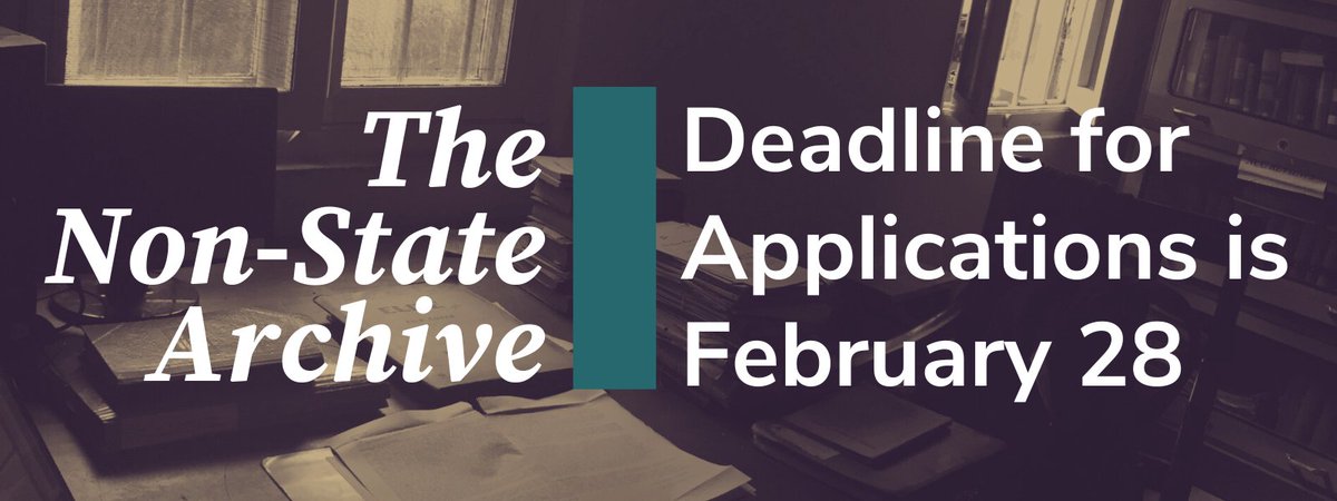 Applications for the Non-State Archive close on February 28th. Learn more about the grants at mershoncenter.osu.edu/archive