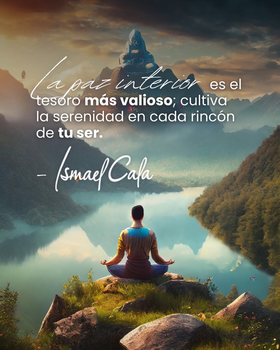cala's tweet photo. ¡La paz interior es un tesoro!

Dedica tiempo a cultivarla para crear tu propio espacio sagrado donde la calma florece.🧘‍♂️ 

Cuéntame, ¿qué actividad te llena de paz? Te leo en comentarios ⬇️🫶🏻

#PazInfinita #CultivaLaSerenidad https://t.co/cHoXMPeanq