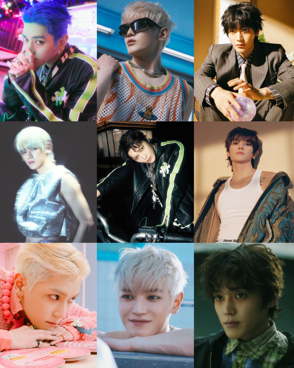 serving completely different looks for a single album