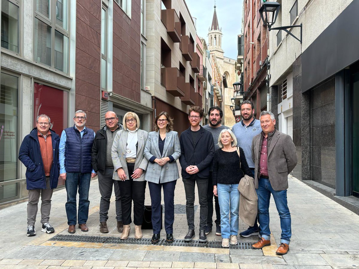 Hem compartit una jornada de treball amb la consellera <a href="/MeritxellSerret/">Meritxell Serret Aleu</a>, posant en valor els ajuts europeus al Penedès.

Seguim construint el #penedèsRepublicà