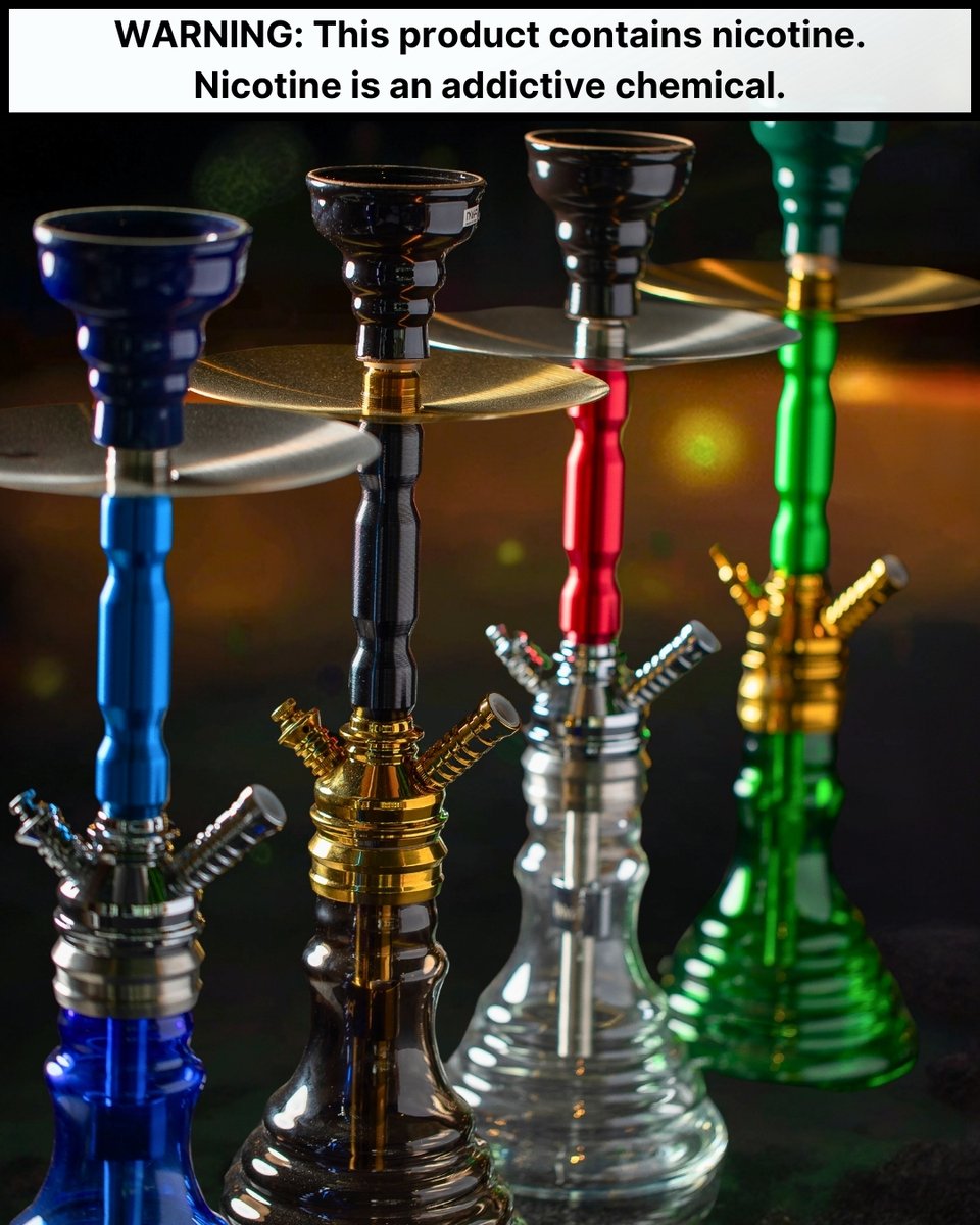 myahookah's tweet photo. Add a pop of color to your hookah collection! Find your perfect match with our Beya 125-15DL Hookah, available in an array of colors to fit your preferences!
Get yours via https://t.co/72Vm1yJVHv!
#hookah #MYAHookah #MXFunction #hookahtime #hookahlife #sisha https://t.co/0aeCTdUXjL