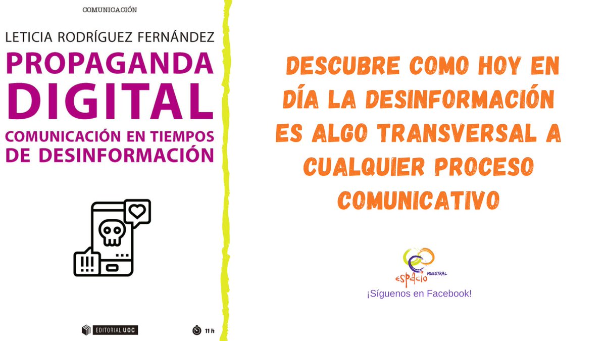 🤔¿Tenemos un pensamiento crítico ante las #FakeNews?  

«La desinformación digital es una poderosa herramienta para desestabilizar la paz social, interviniendo, incluso, en procesos electorales»

  👇#LecturaRecomendada de la autora  <a href="/leticiarofer/">Leticia Rodríguez Fernández</a>