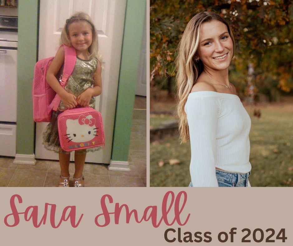 Best wishes, Sara! #tbt #Classof2024