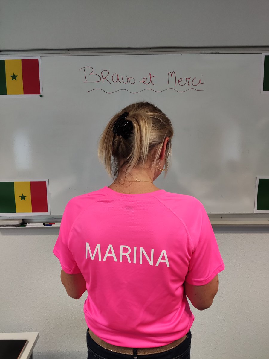 L'équipe d' Yffiniac -Pledran accompagne Marina pour son départ pour La Senegazelle demain. Action humanitaire du 24 Février au 3 Mars 2024.