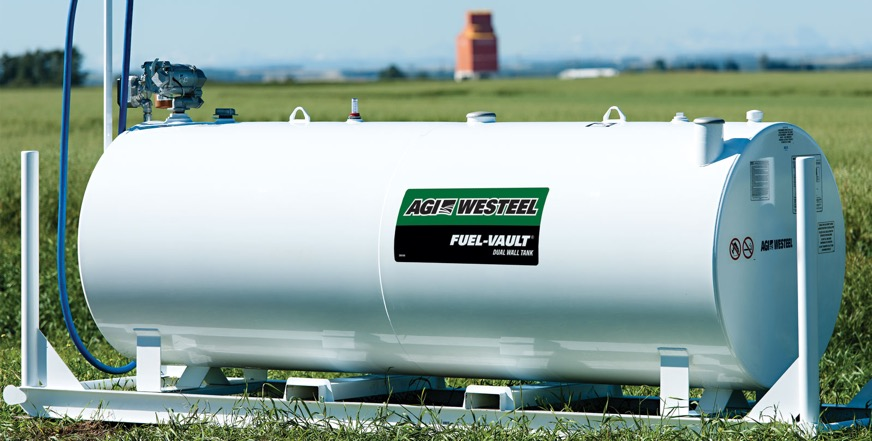 tradesman_derek's tweet photo. Only 1 week left in @AgGrowthIntl 's Fuel Tank February!
Now is the time to secure fuel storage for the upcoming spring rush.  And no better Fuel Tank on the market than #Westeel.  Pictured here a Westeel Fuel-Vault® Horizontal Dual Wall ULC/UL Fuel Tank. https://t.co/PVr1RUrgcb