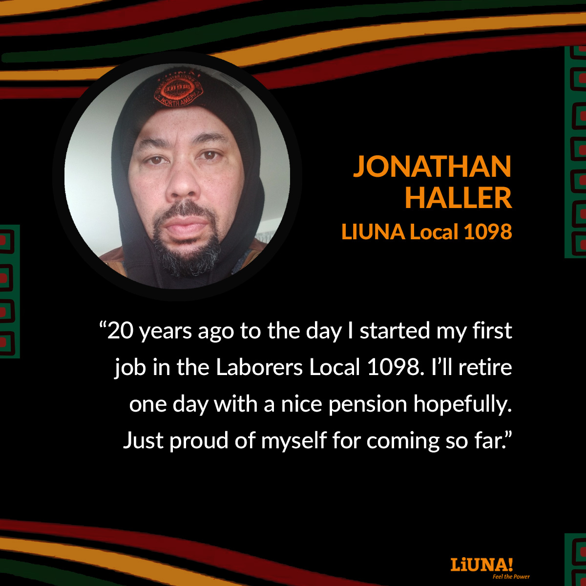 LIUNAmidwest's tweet photo. #BlackHistoryMonth continues and so does our celebration of Black Americans’ contributions to #UnionPower and #LIUNA!
Today, meet Jonathan Haller, from Local 1098 in Saginaw, MI.
#BHM #BHM2024 #Local1098 #Retirement #Pension #Michigan #FeelThePower https://t.co/bd6kemDPuQ