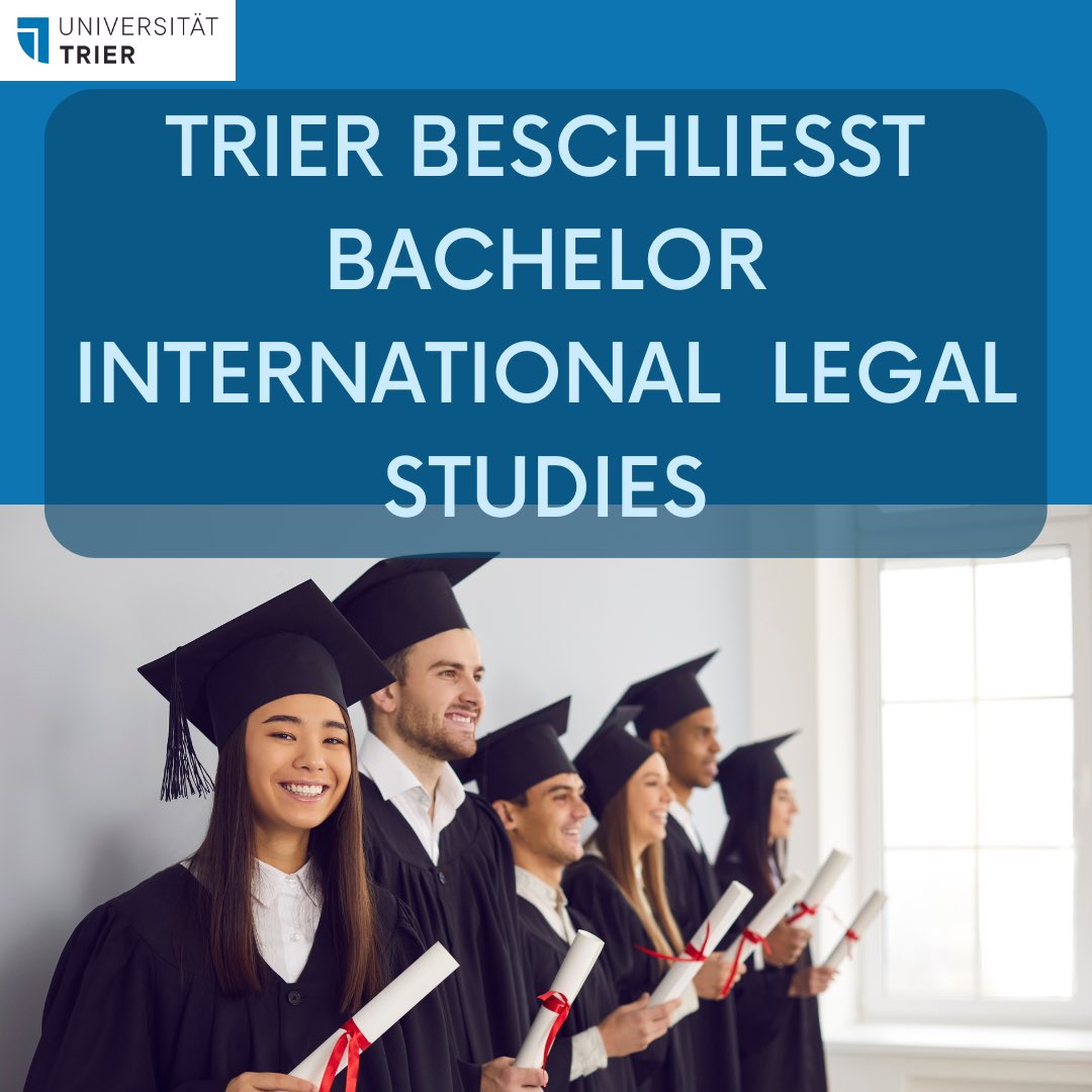 AntjeUngern's tweet photo. Interesse an #Jura UND #Internationalem? 👉 @TrierUni bietet ab WiSe 24 neuen #Bachelor an, der reguläres #Jurastudium & Internationales (#FFA, #Ausland) verbindet! 🎉 @lto_de @JuriosDE @Jura_not_alone @BundesFSJura @jura_unitrier https://t.co/GdWBQlYN4v