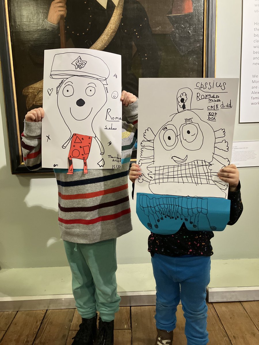 DrRosamundOates's tweet photo. Some of the brilliant work on #selfportraits @OrdsallHall #speakinginhands with artist @SEEandCREATE supported by @BritishAcademy_ Learning about #signlanguage #bsl and #history https://t.co/6T4B3hrrky