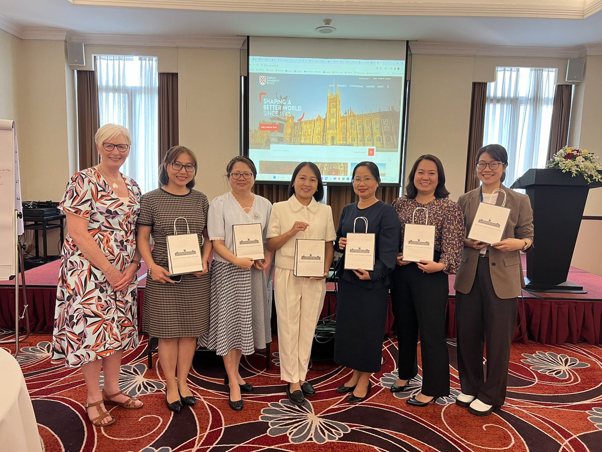 crbrownwilson's tweet photo. A great visit to our partner UMPto #Codesign a #BrainHealth #Game in #Vietnam - loved working with the #interprofessional #students who had such great ideas! Thanks to our #colleagues at UMP for the support!! https://t.co/dq2wIdgYGA
