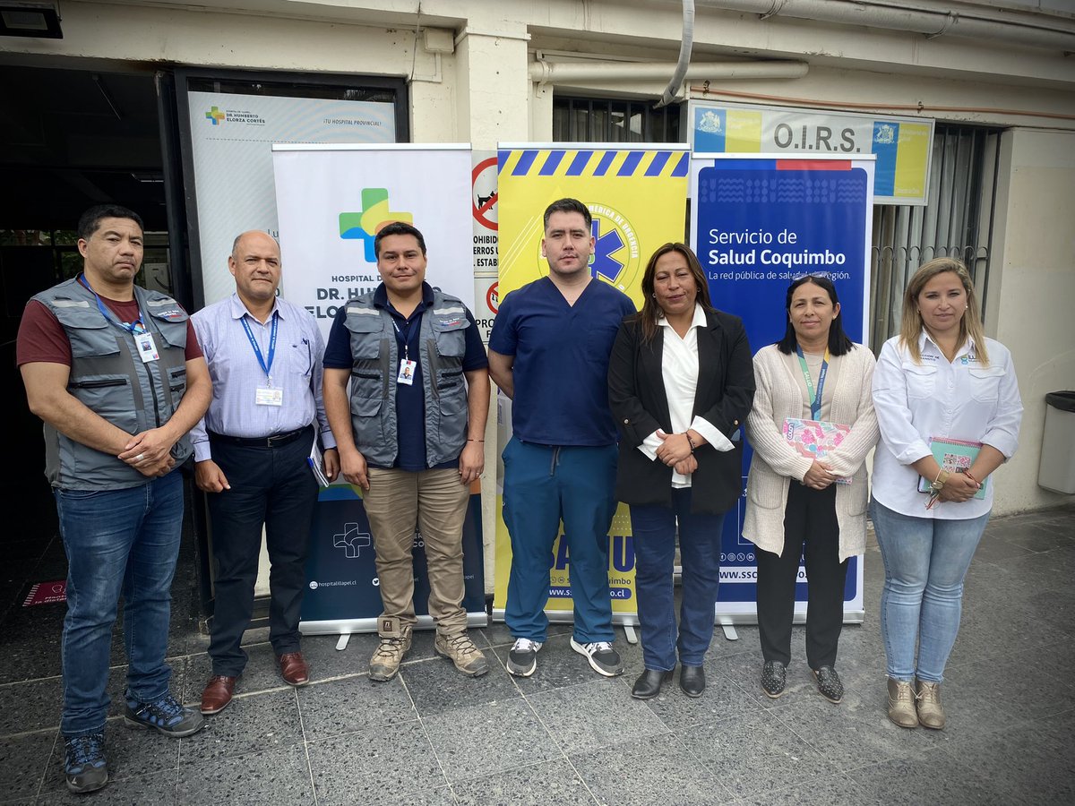 Hoy se desarrolló un exitoso simulacro para evaluar la respuesta de la Red ante urgencias por temperaturas extremas, actividad que fue liderada por el Hospital de Illapel junto al SAMU, con el objetivo de prepararse frente a las olas de calor cada vez más frecuentes en la zona🚨