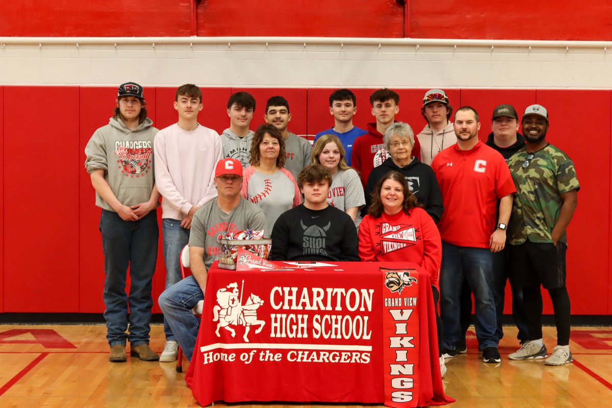 COfRed2's tweet photo. Congratulations to Kasyn Paige, who signed a letter of intent to continue his education and baseball career at @GrandViewUniv . A great baseball player and great kid! https://t.co/NS3dOE5oXA