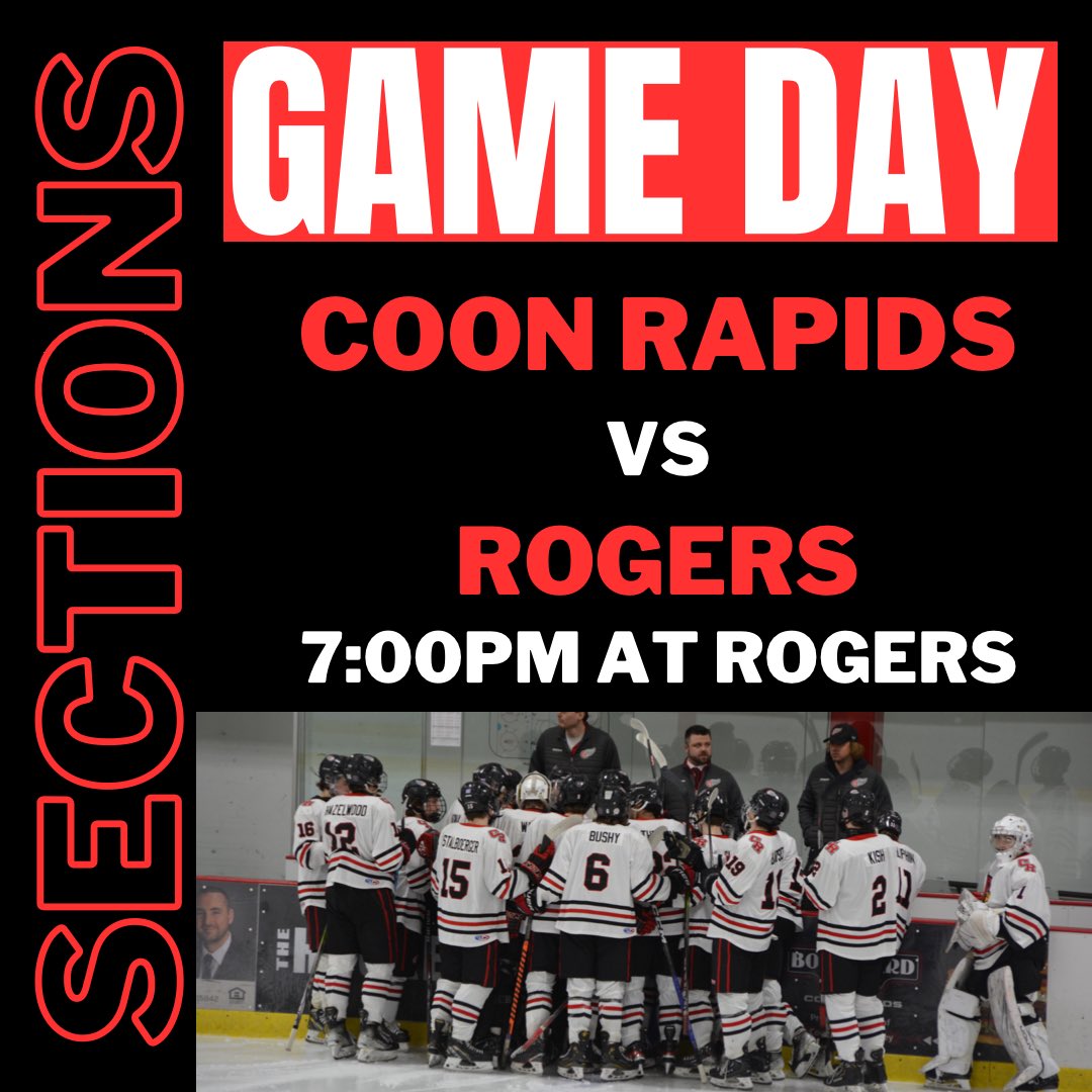G A M E D A Y
Sections. Game 1.
vs Rogers
⏰7:00pm
📍Rogers Ice Arena 

Come out and cheer on the team as they look to keep their season rolling. 

Lets go Cards 🫢👏🏻
#cardinalhockey
