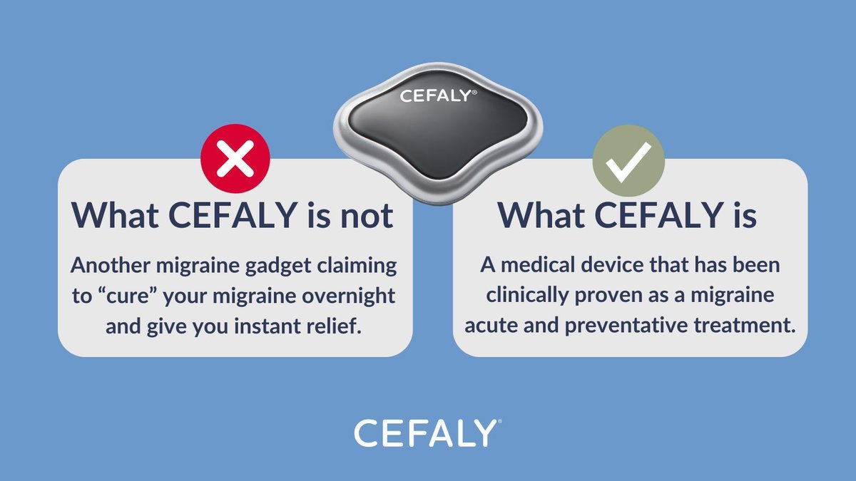 Cefaly UK tweet media