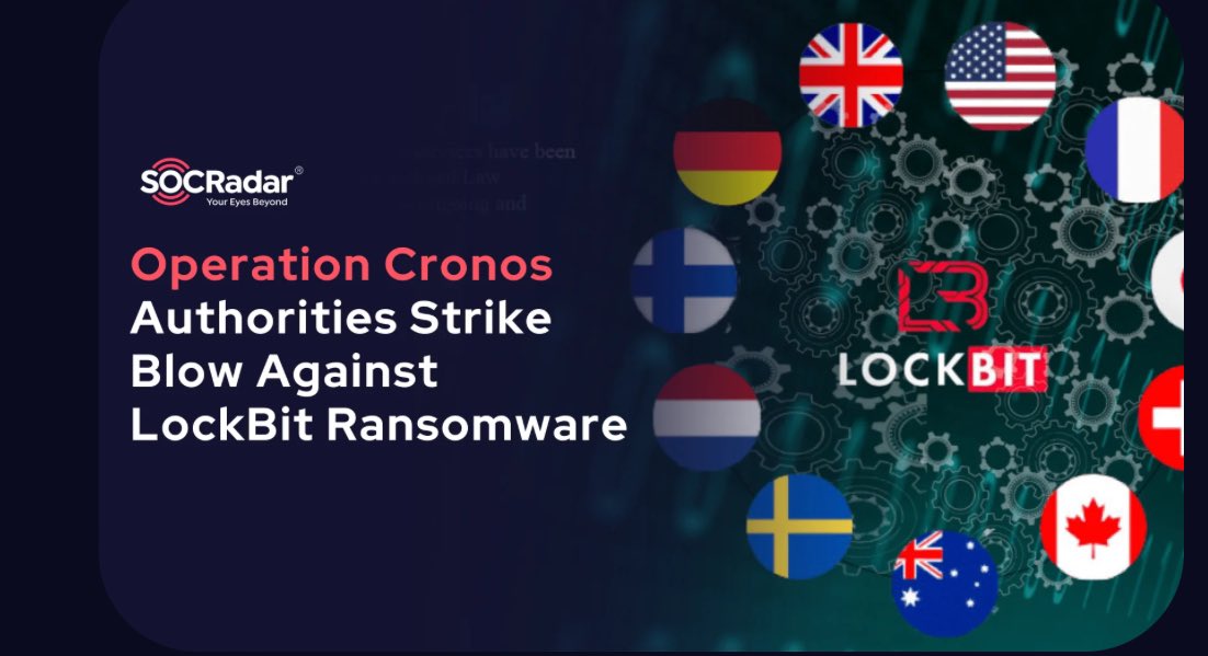 Une excellente  analyse de l’opération #Cronos . Via @HaboubiAnis 
#Lockbit Ransomware 
OpCronos : The Demise of One of the Most Prominent RaaS Gangs, LOCKBIT
resources.prodaft.com/opcronos