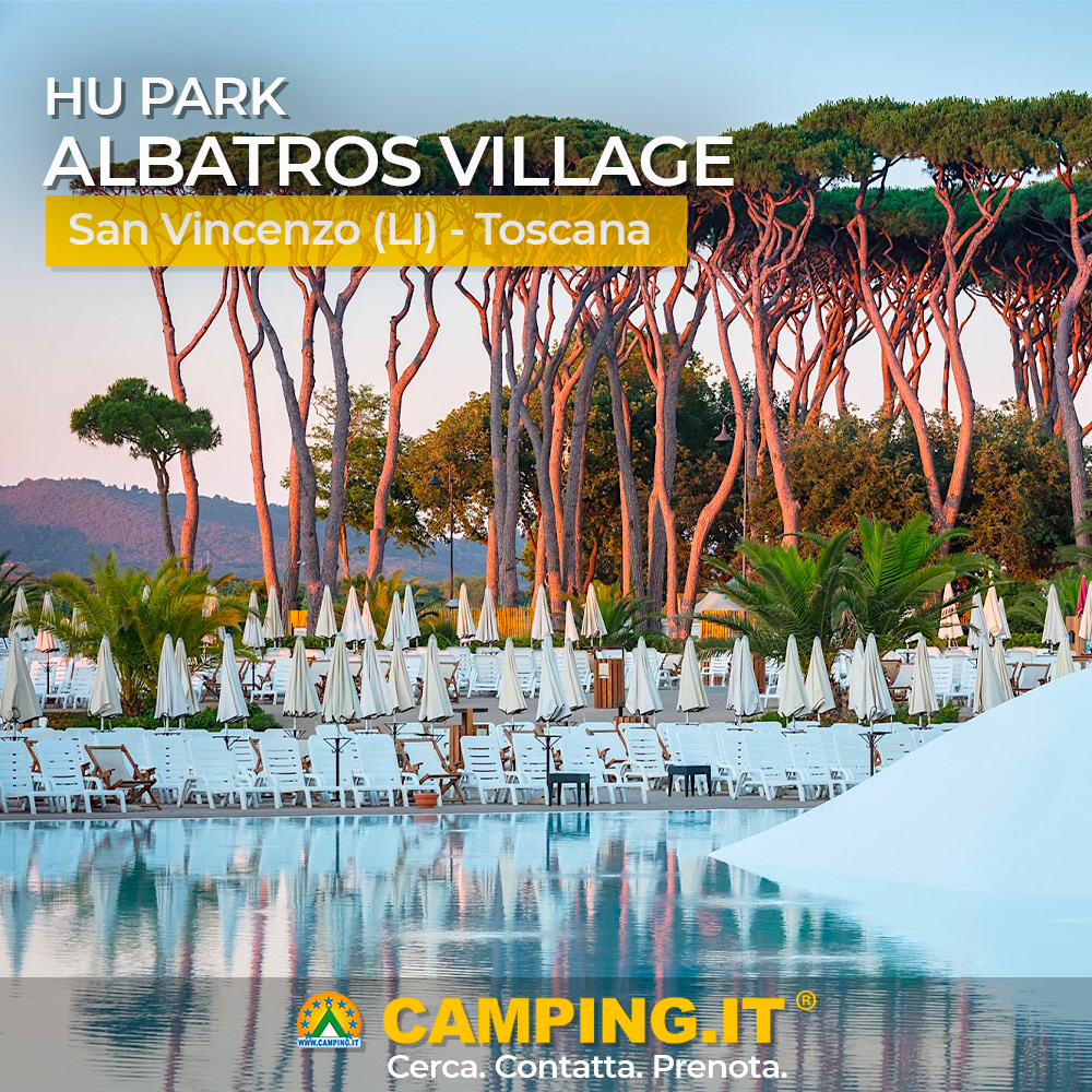 Immerso nel verde della Toscana a San Vincenzo (LI) scopri il Hu Park Albatros Village ideale per famiglie 
➡️ bit.ly/albatros-campi…

#camping #villaggio #toscana #vacanze