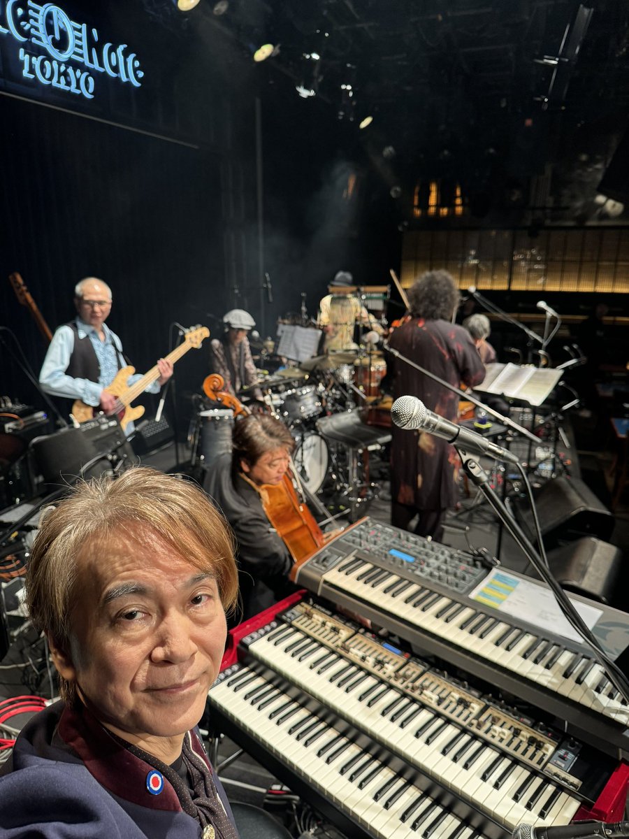 ブルーノート楽しいライブができました✌️やはり音楽は楽しい
葉加瀬太郎 &amp; THE LADZ
どうぞ宜しく
レコーディングはこの後すぐ❗️