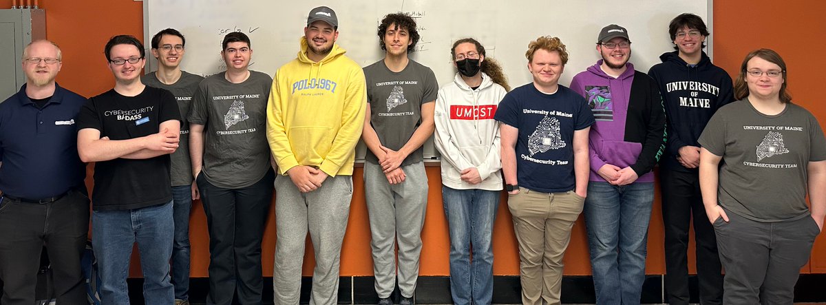 2023-24 Cybersecurity Team qualifies for Northeast Collegiate Cyber Defense Competition Regional event. umaine.edu/news/blog/2024…