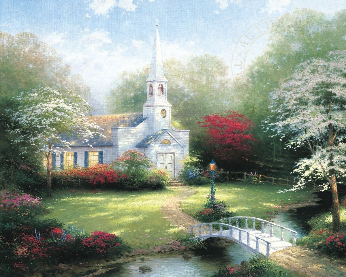 Thomas Kinkade understood simple beauty in a way that is quite underrated.