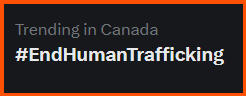 #EndHumanTrafficking