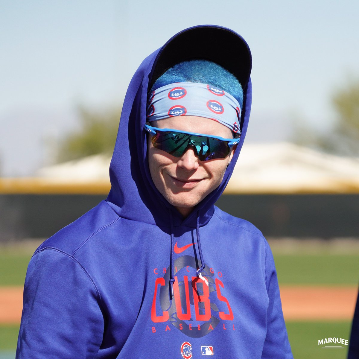 smokiesbaseball's tweet image. If this tweet of Pete Crow-Armstrong gets 5,000 likes, a member of our Front Office will dye their hair blue. @Cubs