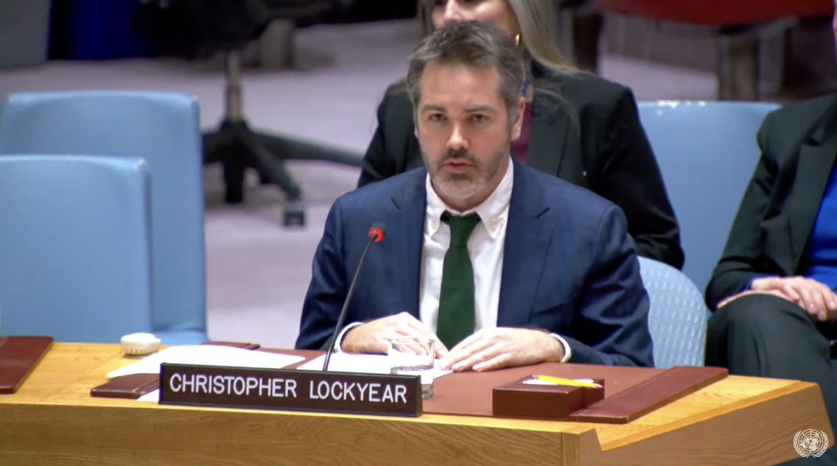 1/ Today, @MSF’s Secretary General Christopher Lockyear is giving an urgent update to the @UN Security Council on the humanitarian crisis in Gaza. WATCH LIVE: webtv.un.org/en/asset/k12/k…