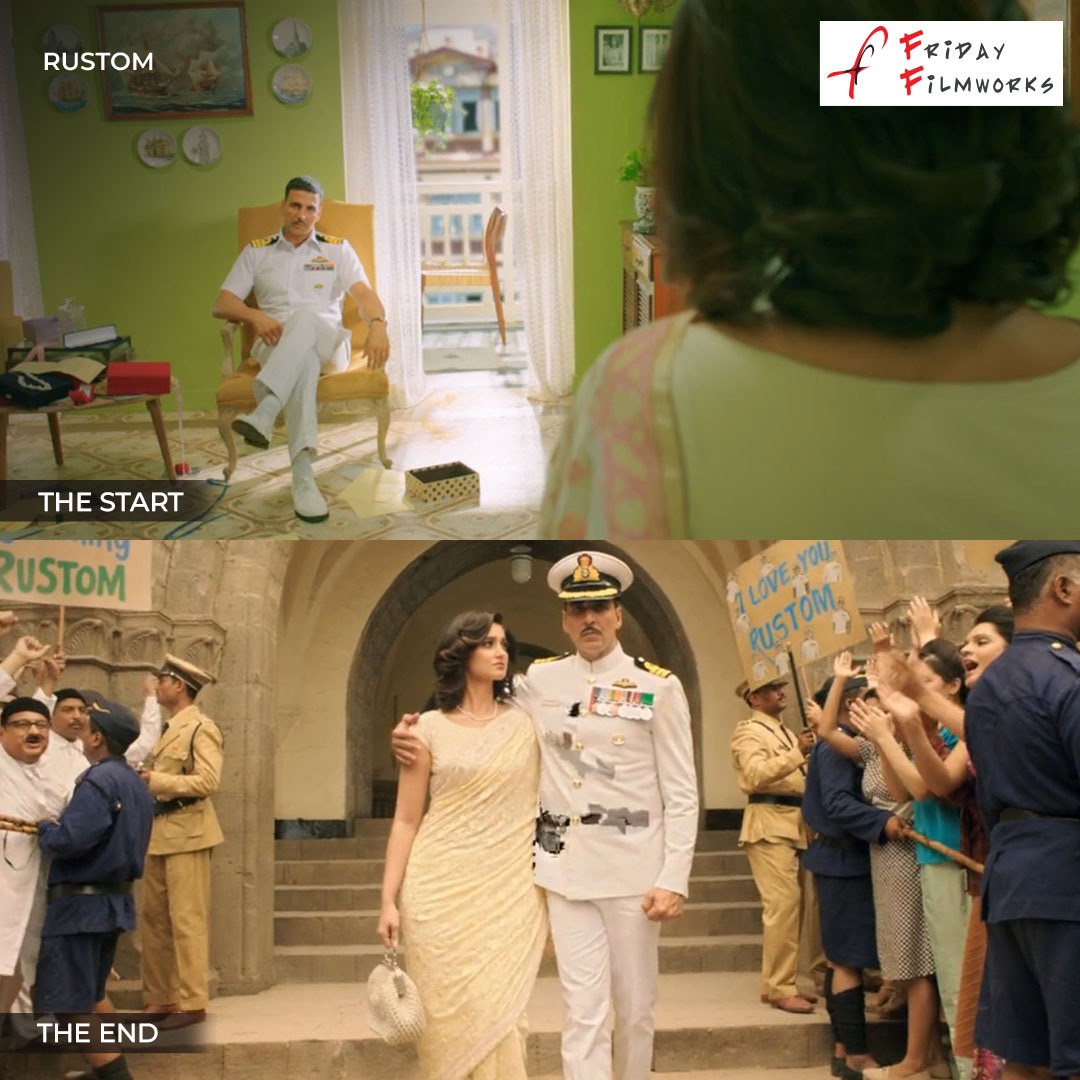 Dive into the magic from beginning to end! Swipe left to experience the journey from our captivating start scene to its breathtaking finale. Which moment captured your heart? #Friday #FridayFilmWorks #MovieMagic #StartToEndJourney #Baby #AWednesday #Rustom #Aiyaary