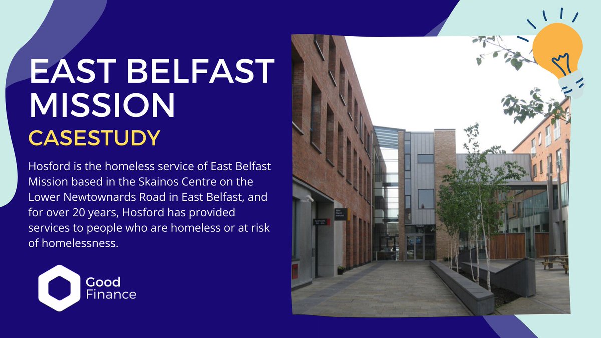 “I am truly amazed and blessed at the prospect of moving into my new home and the opportunity to start afresh.”
Learn more about how East Belfast Mission used #SocialInvestment to tackle homelessness in #Belfast via this @GoodFinanceUK case study 👉 goodfinance.org.uk/case-studies/e…