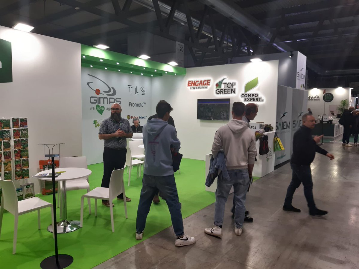 Promotebiostim's tweet image. Great couple of days supporting our distributors Gimas in Italy with the launch of our new pigment vertmax duo at the MyPlant exhibition in Milan. #raisingthestandards
