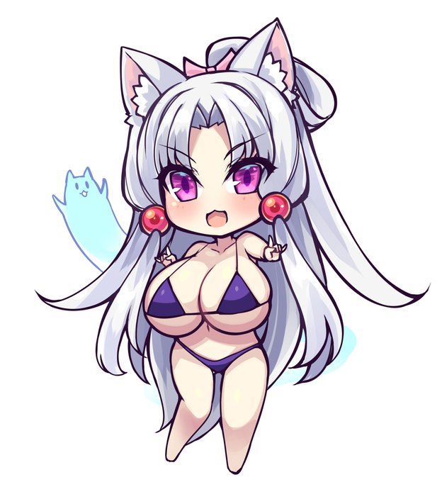 おまけで描いたSDイタコ 