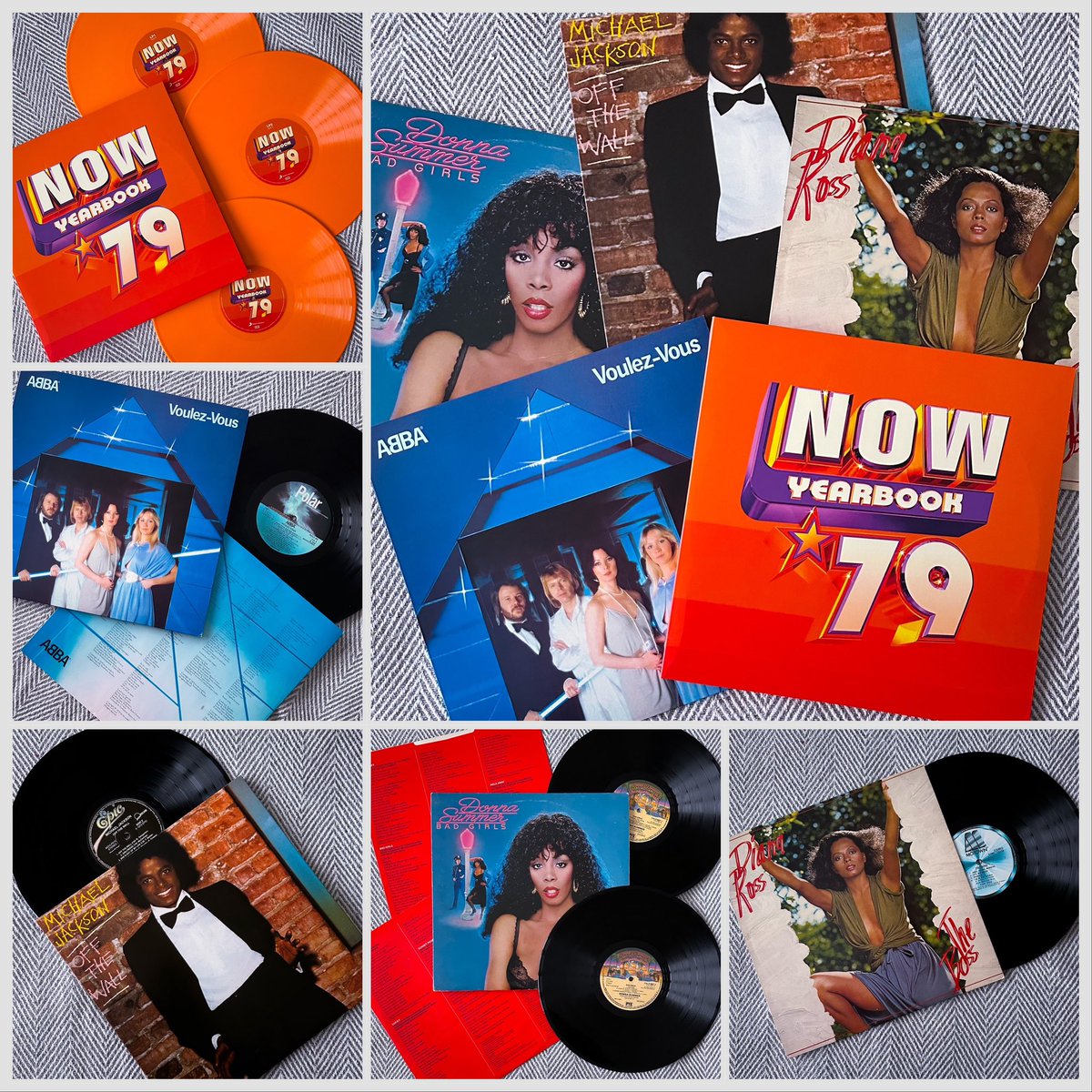 RACCOONFM1's tweet image. My playlist today: Theme 1979

🔸Now Yearbook 1979
🔸ABBA - Voulz Vouz
🔸MJ - Off the Wall 
🔸Diana Ross - The Boss
🔸Donna Summer - Bad Girls

#NowPIaying #Vinyl #Feb24