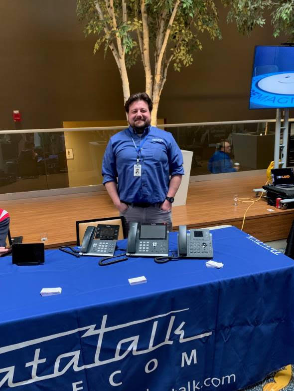 DataTalkTelecom's tweet photo. This week we participated in the Dublin Chamber of Commerce for their Multi-Chamber Business Expo &amp; After Hours event! Thank you for having us Dublin Chamber of Commerce! https://t.co/NRqjqAvKKh