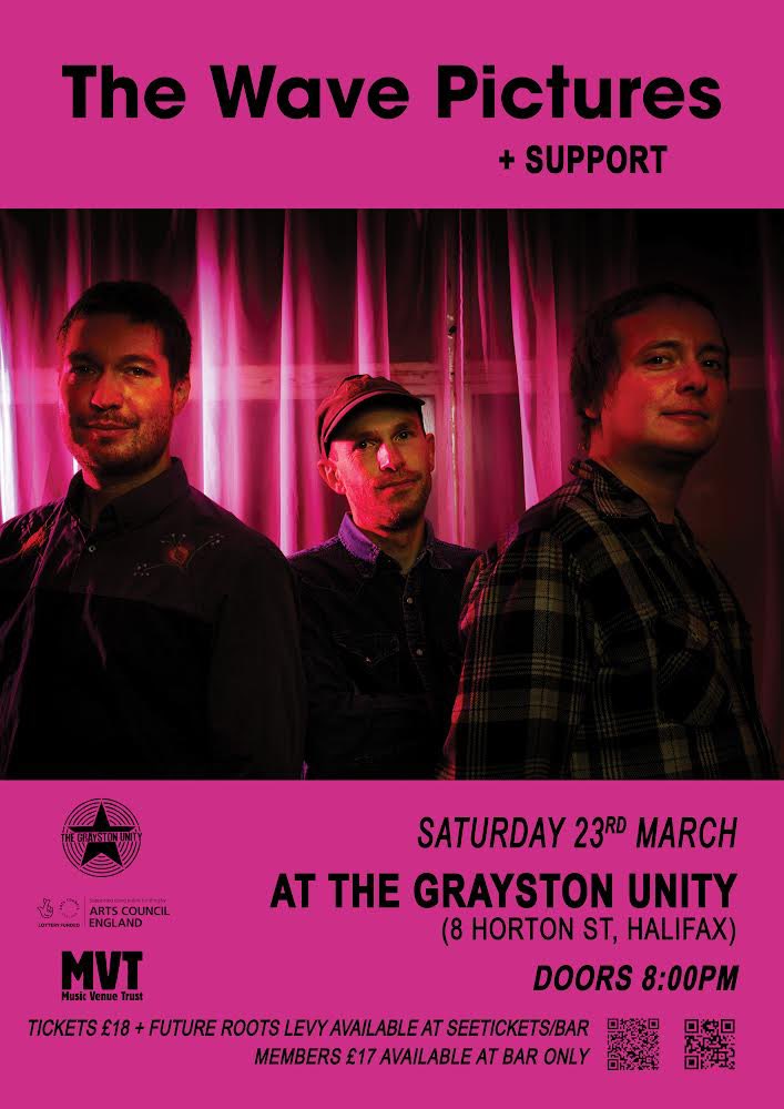 10 tickets left <a href="/TheWavePictures/">The Wave Pictures</a>