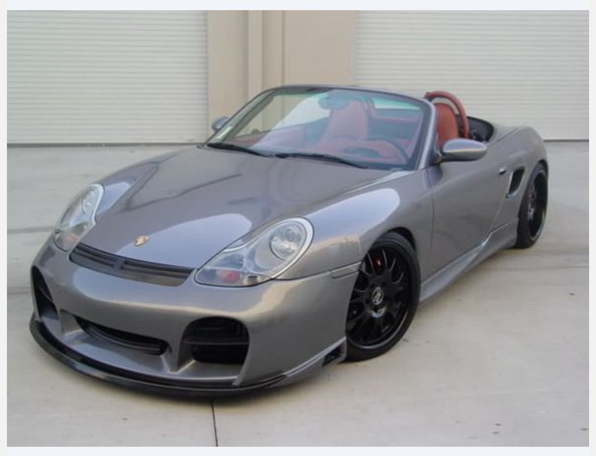 bisimoto's tweet photo. #ThrowbackThursday....circa 2006.
This is the very first #Porsche I ever owned: a 2001 #BoxsterS 6-speed.
I fell in love with the handling of the mid-engined #986, while using it as a test bed for #Bisimoto exhaust systems.
Lived on the dyno!
Would you rock this cabrio today? https://t.co/g2I4zp4UqM