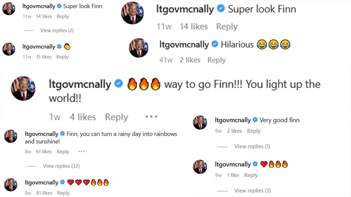 billintheburbs's tweet photo. Reminder that the 80 year old Lt Gov of TN was caught liking and replying to gay stuff on instagram last year https://t.co/rHzqmtCZYO