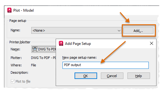AutoCAD's tweet photo. Have you tried saving time when you plot by using page setups? Learn how: https://t.co/VWXrN2ldNb https://t.co/omlpVzI5qH