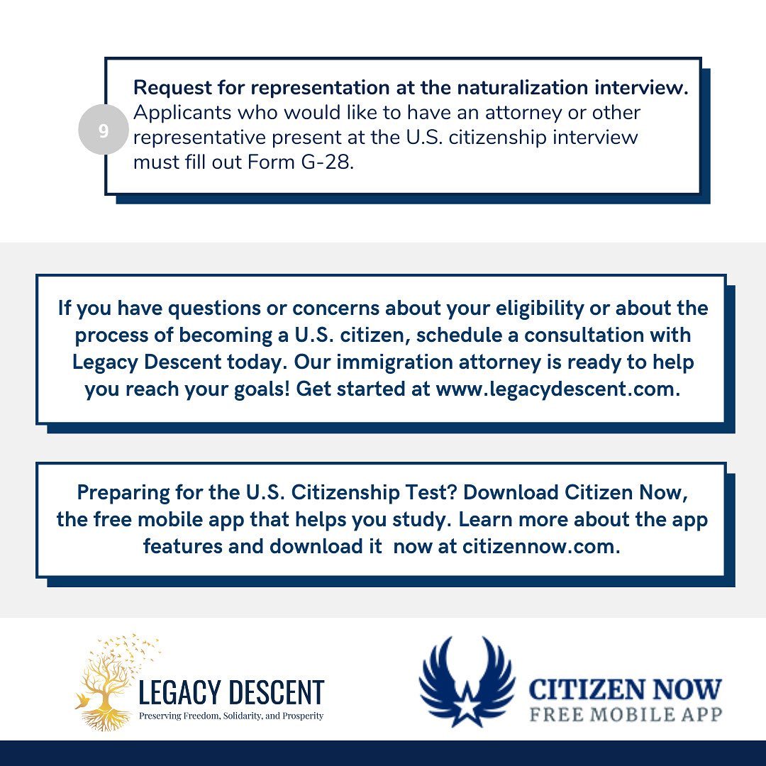 CitizenNowApp's tweet photo. Documents you need for your U.S naturalization. 📃✍️

Learn all the documents you may need for your U.S naturalizations thanks to our collab post with Legacy Descent.

***

Documentos que necesitas para tu naturalización. 📃✍️

#uscitizenship #ciudadaniaamericana #N400 https://t.co/aAbPGUa1av