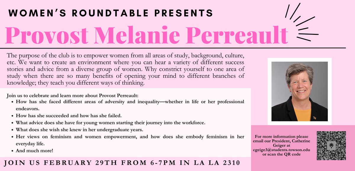 Towson GSA tweet media