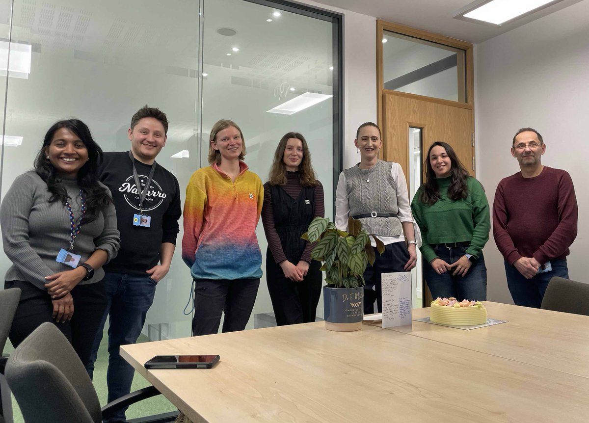 Big congrats to Francesca Minter on her successful viva today!! We are so proud of you 🍾🥳@JohnInnesCentre