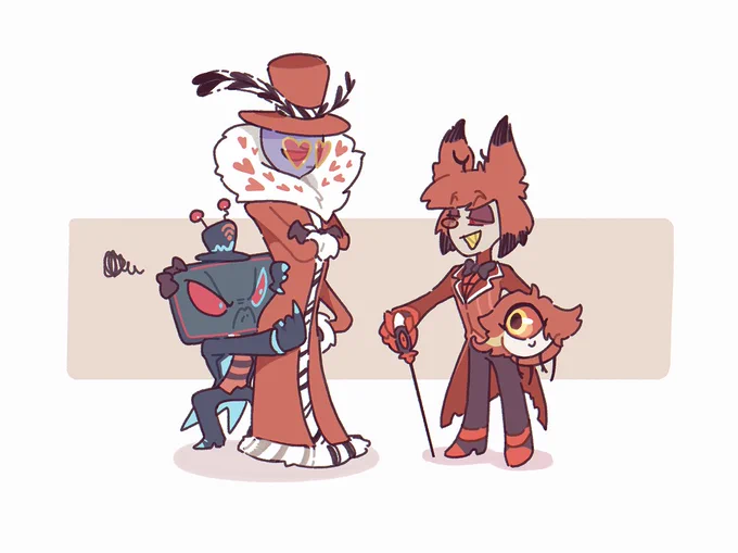 #HazbinHotelAlastor #HazbinHotelFanart food chain 