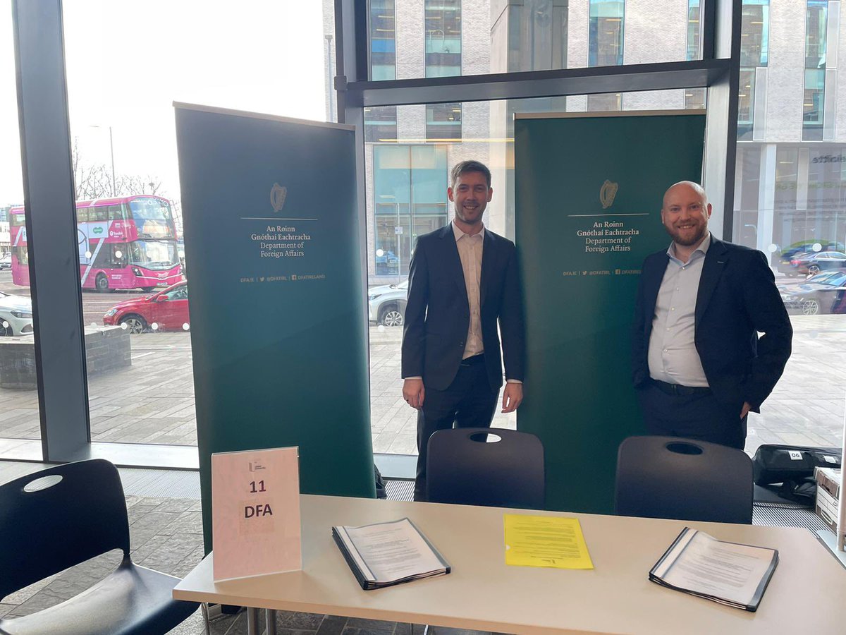 Come visit us at the <a href="/UlsterUni/">Ulster University</a> career fair today! Chat to the team about a career in Diplomacy! Stand open from 12.30 to 2.30