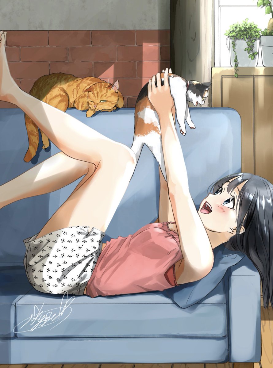 「#猫の日 」|空鐘のイラスト