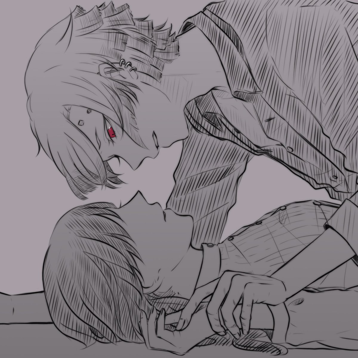 #aknkプラス #aknk夢 
『もう、後戻りは…』 第二弾
※顔なし主様います 