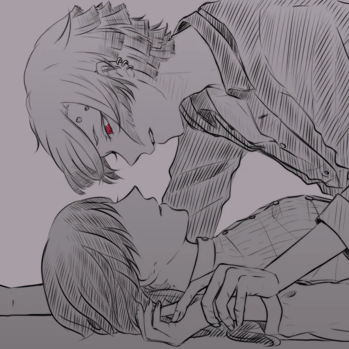 #aknkプラス #aknk夢 
『もう、後戻りは…』 第二弾
※顔なし主様います 